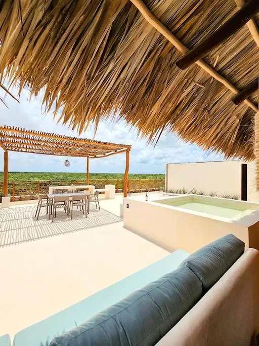 Private Rooftop Penthouse With Pool, Bbq & Jungle View Apartment Tulum 0*,