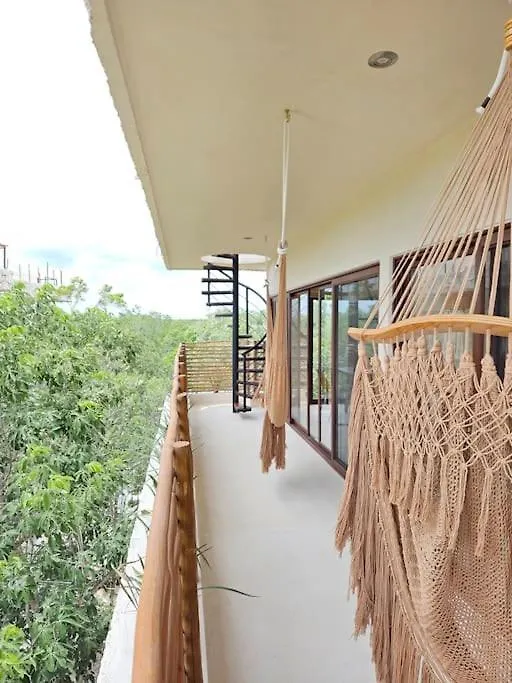 Private Rooftop Penthouse With Pool, Bbq & Jungle View Apartment Tulum